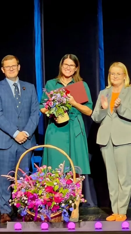Wyróżnienie Marszałka dla dr Aleksandry Wenty-Smól z Hospicjum Caritas w Kartuzach