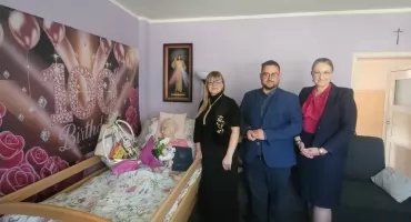 Pani Walentyna Niklas z gminy Somonino świętowała swoje 100 urodziny