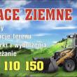 Usługi koparko ładowarką - prace ziemne-wykopy-niwelacje terenu