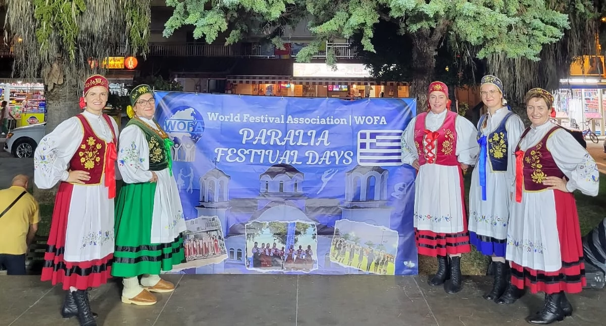 Styl życia, Zespół „Chmielanie” wrócił Grecji jubileuszowego wyjazdu Festiwal Muzyki Tańca - zdjęcie, fotografia
