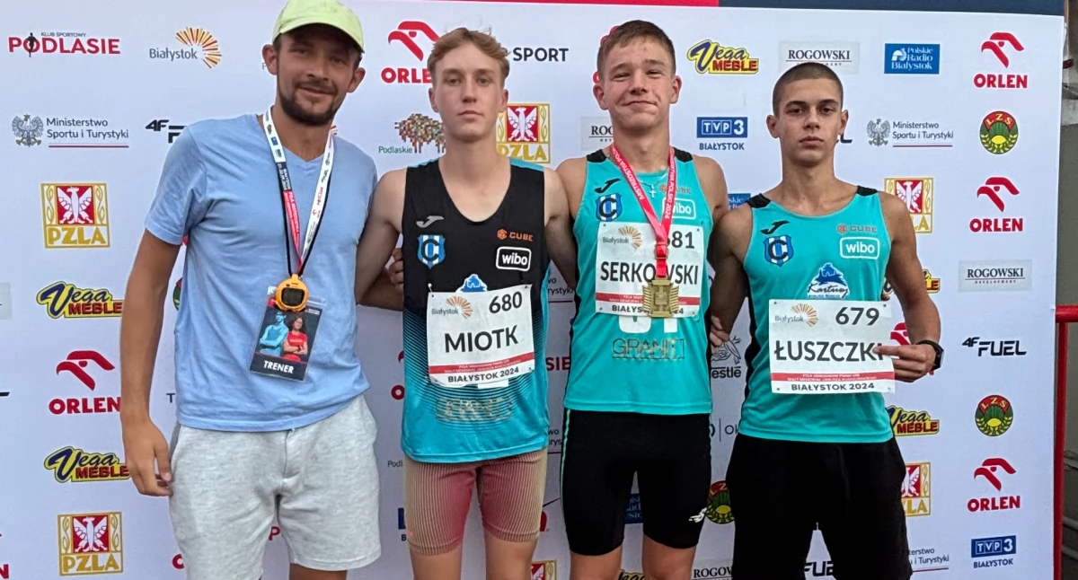 Lekkoatletyka, Samuel Serkowski uzyskał tytuł Mistrza Polski - zdjęcie, fotografia