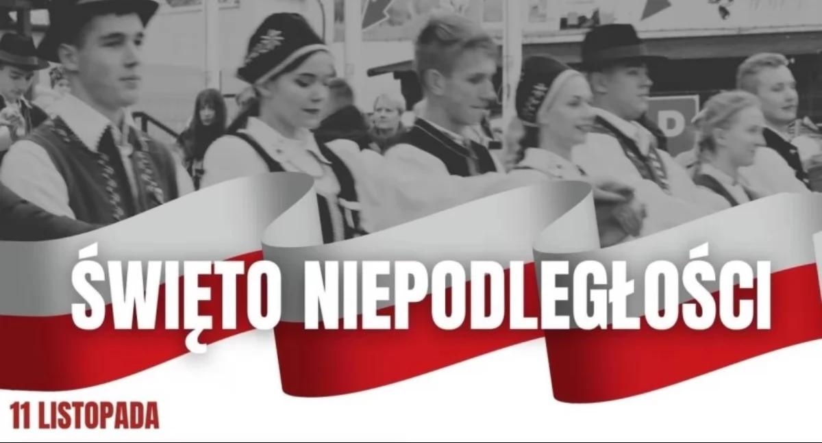 Uroczystości patriotyczne, Sierakowice Obchody Narodowego Święta Niepodległości - zdjęcie, fotografia