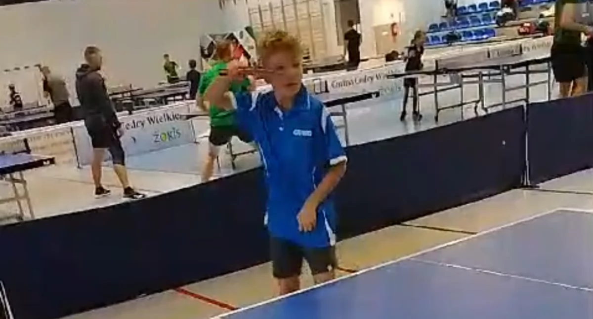 Tenis, Lubisz grać tenisa stołowego Karol Dunst zaprasza bezpłatne treningi - zdjęcie, fotografia