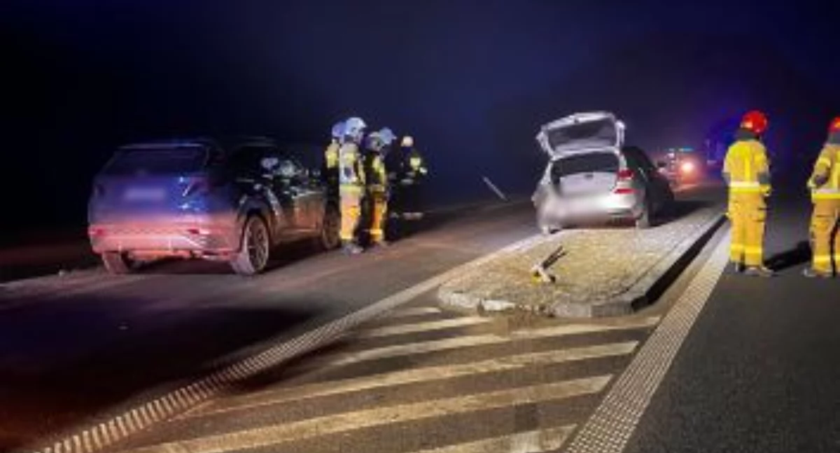 Wypadki, Pijany dożywotnim zakazem prowadzenia pojazdów latek doprowadził kolizji - zdjęcie, fotografia