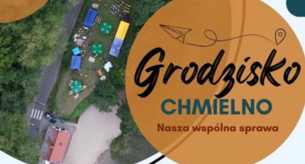 Tu mieszkamy, Chmielno Spotkanie mieszkańcami hasłem Grodzisko nasza wspólna sprawa - zdjęcie, fotografia