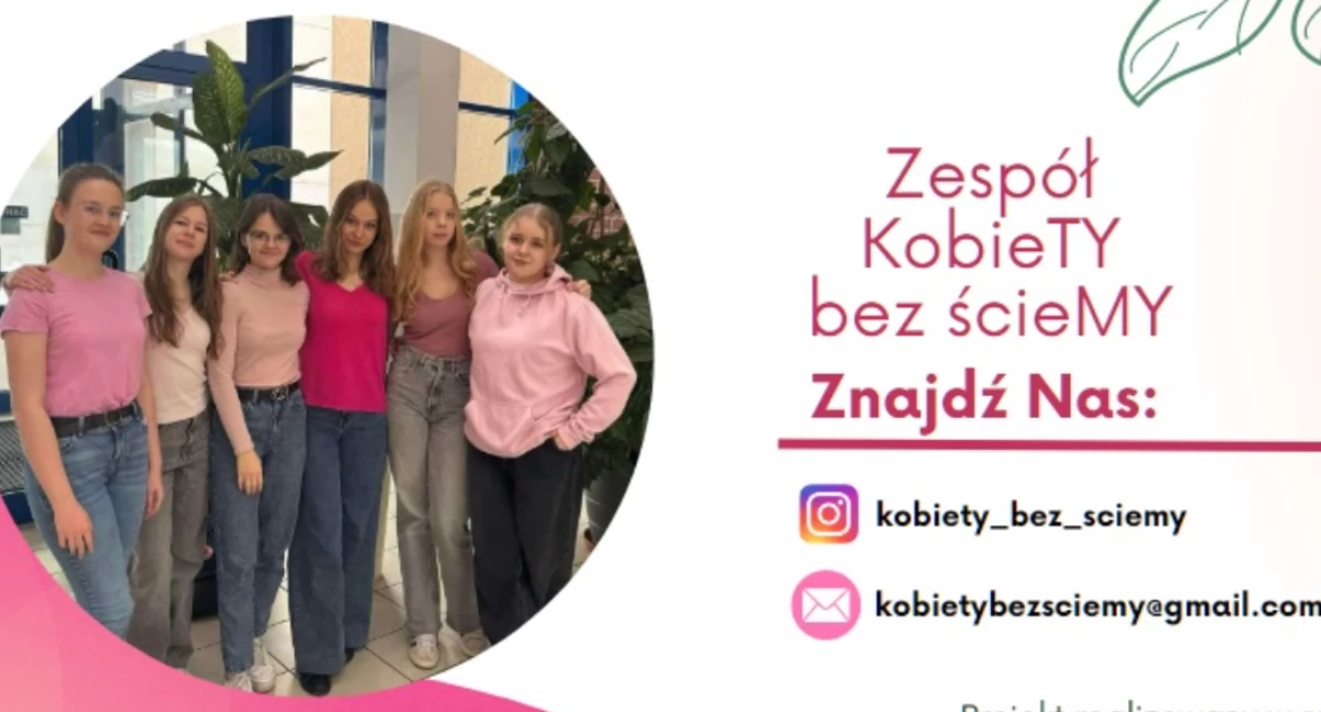 Szkoły średnie, Młodzież Kartuz walczy wyjątkowy projekt KobieTy ŚcieMy - zdjęcie, fotografia