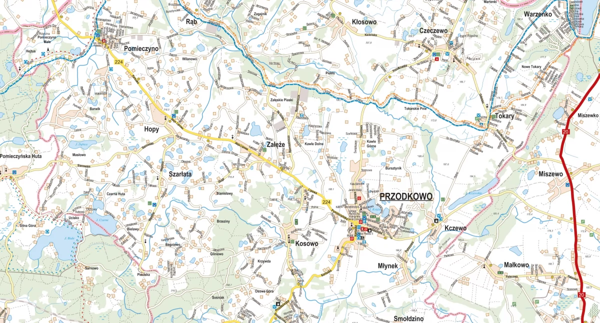 Mapa Gminy Przodkowo pochodzi ze strony przodkowo.pl