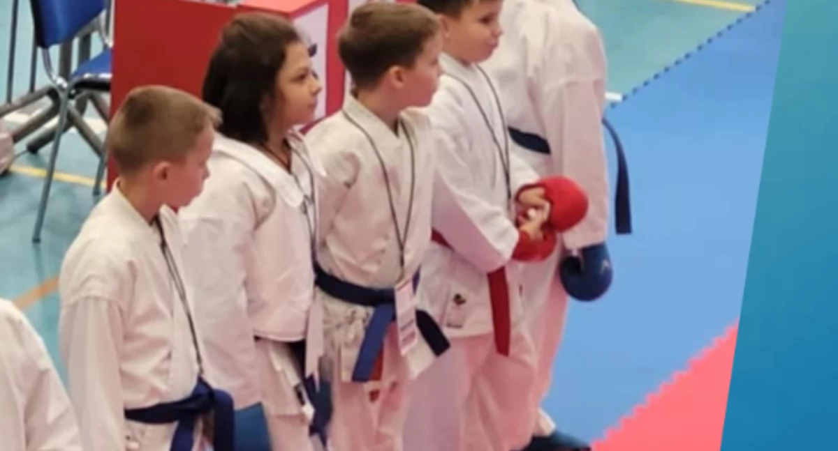 Sporty walki, Żukowo Młodzi adepci karate powalczą mistrzostwo - zdjęcie, fotografia