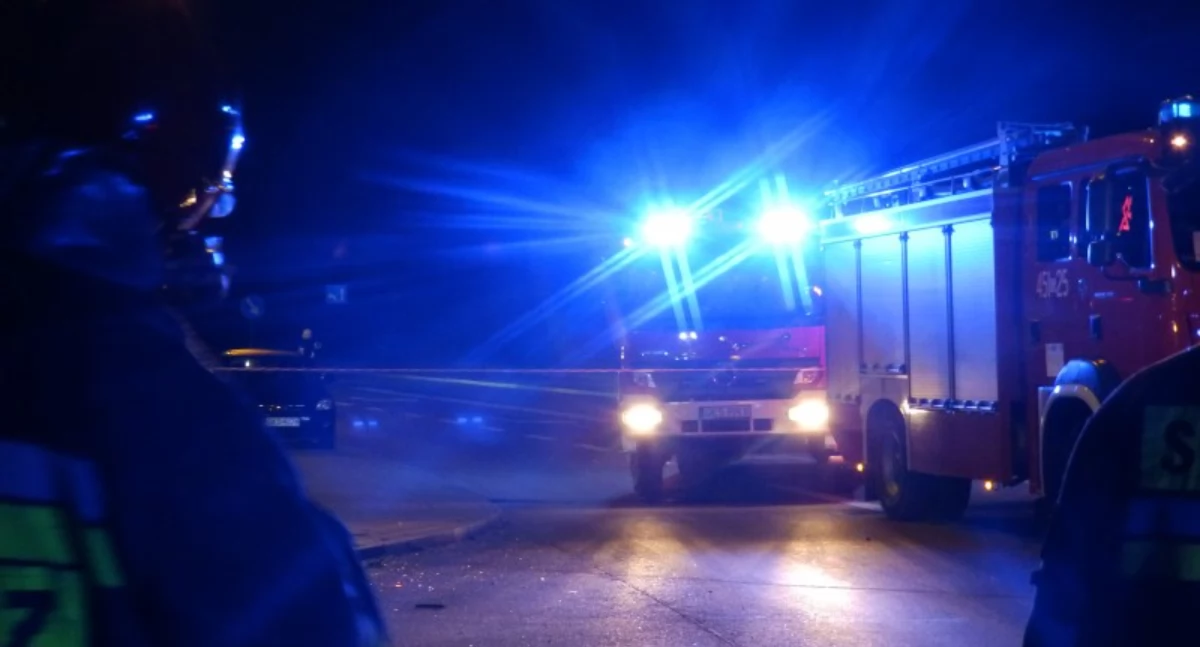 Wypadki, Wypadek przejściu pieszych Pępowie latek trafił szpitala - zdjęcie, fotografia