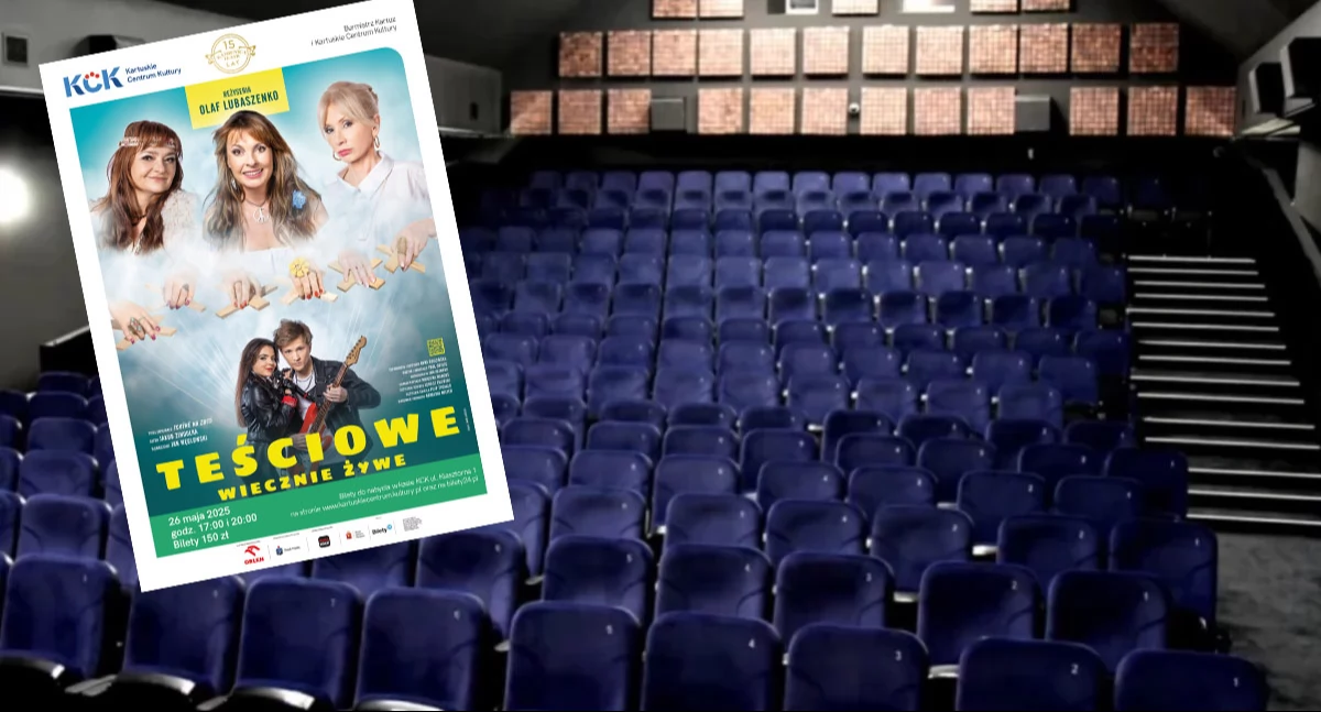 Zapowiedzi, Teściowe wiecznie żywe spektakl Kartuskim Centrum Kultury - zdjęcie, fotografia