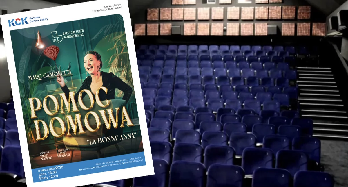Zapowiedzi, Kartuskie Centrum Kultury zaprasza spektakl Pomoc domowa - zdjęcie, fotografia