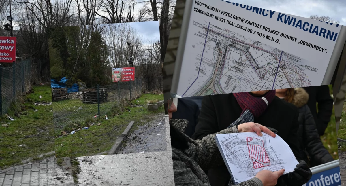 Interwencje, Kontrowersyjna obwodnica kwiaciarni Kartuzach Mieszkańcy mówią - zdjęcie, fotografia