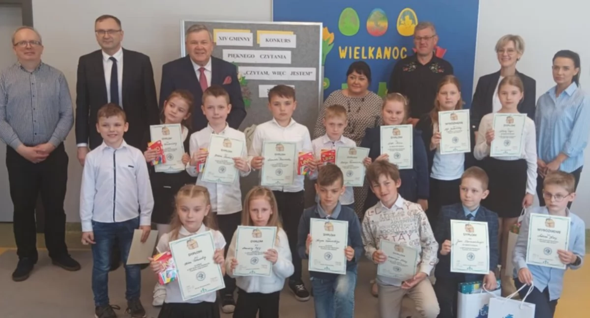 Szkoły podstawowe, Mistrzowie pięknego czytania wyłonieni! Gminny Konkurs „Czytam więc jestem” - zdjęcie, fotografia