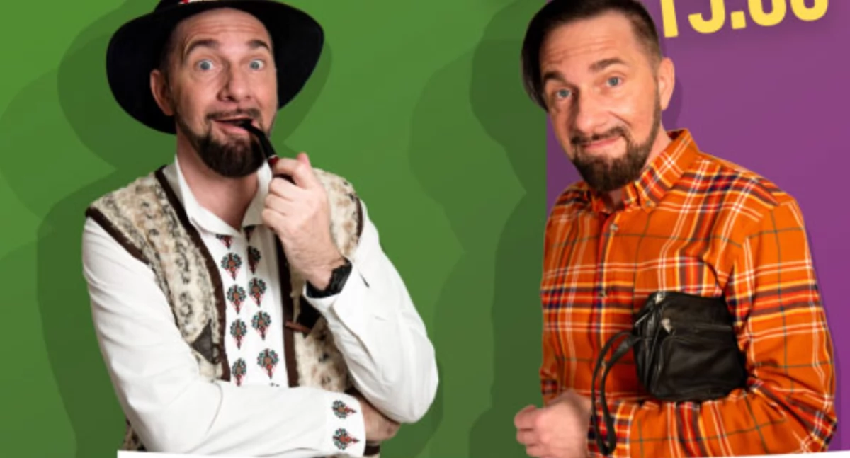 Zapowiedzi, Śmiech gwarantowany! Robert Korólczyk programie „Bo ludzie powiedzą Żukowie - zdjęcie, fotografia