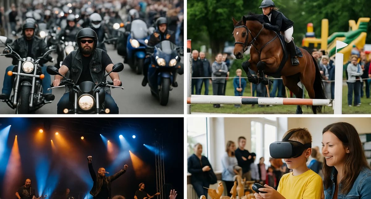 Zapowiedzi, weekend Motory konie rywalizacja stare pojazdy sztuka - zdjęcie, fotografia