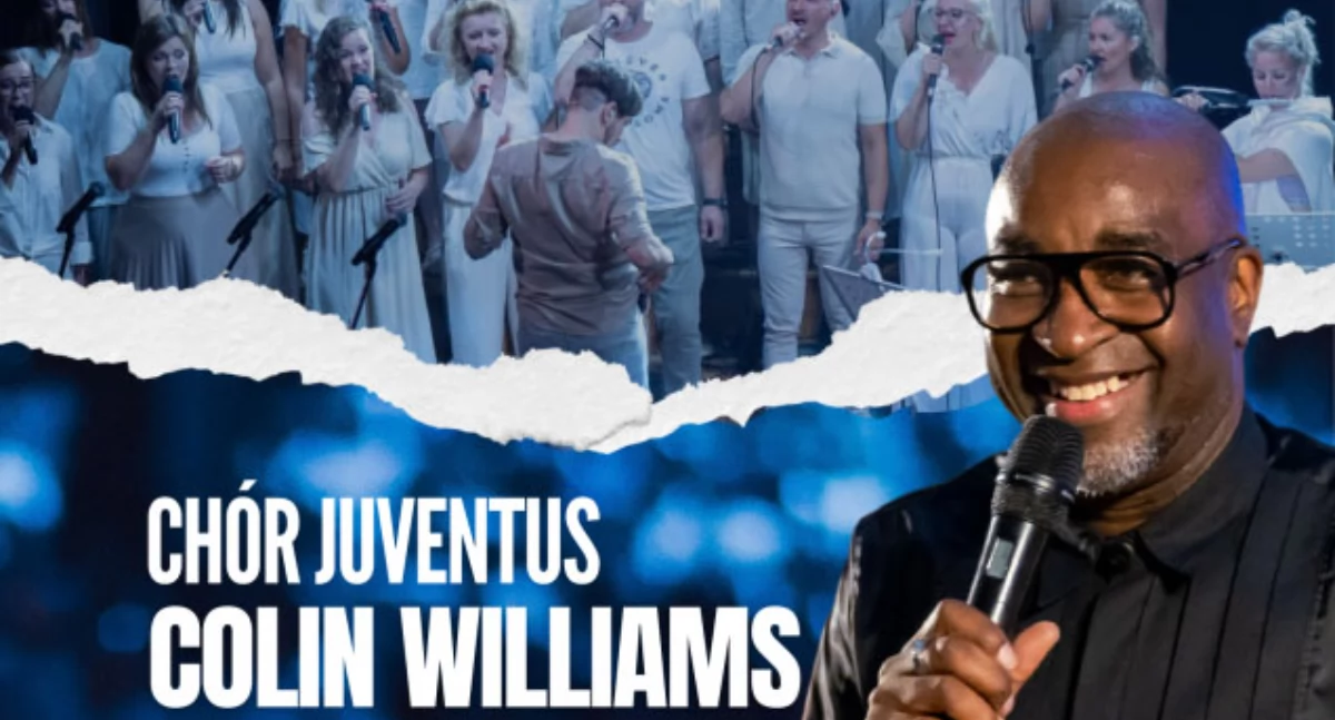 Zapowiedzi, Chór Juventus Colin Williams siła gospel Żukowie! - zdjęcie, fotografia