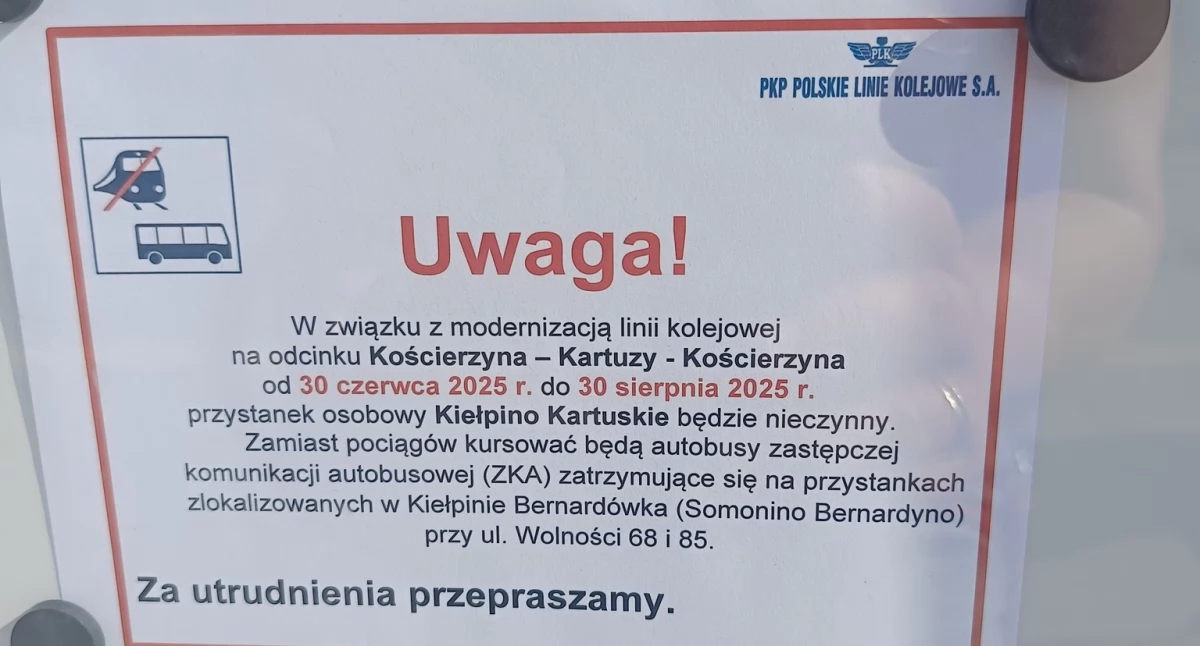Interwencje, Kiełpino trasą linii kolejowej Mieszkańcy pytają Jesteśmy pasażerami gorszego sortu - zdjęcie, fotografia