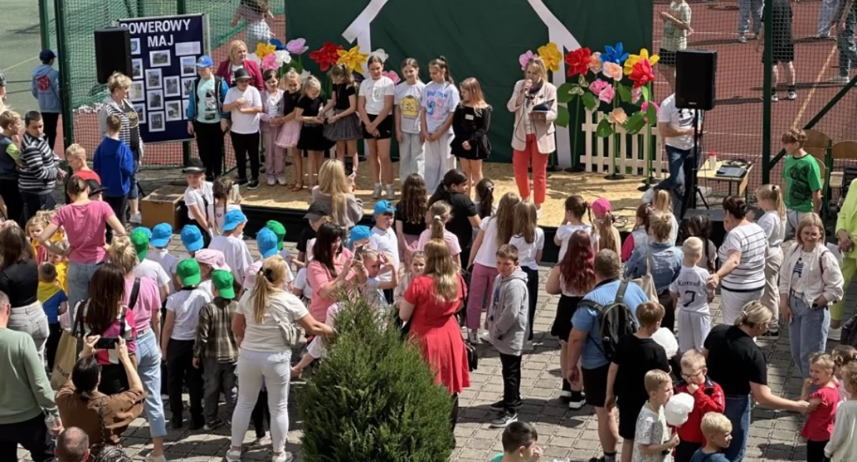 Szkoły podstawowe, Goręczyno świętowało Dzień Dziecka hasłem „Każdy swoje miejsce ma” - zdjęcie, fotografia