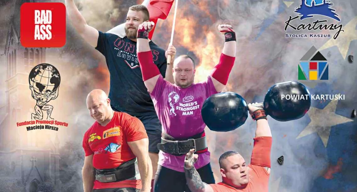 Strongmani, niedzielę Europa Strongman najsilniejsi sportowcy sercu Kartuz! - zdjęcie, fotografia