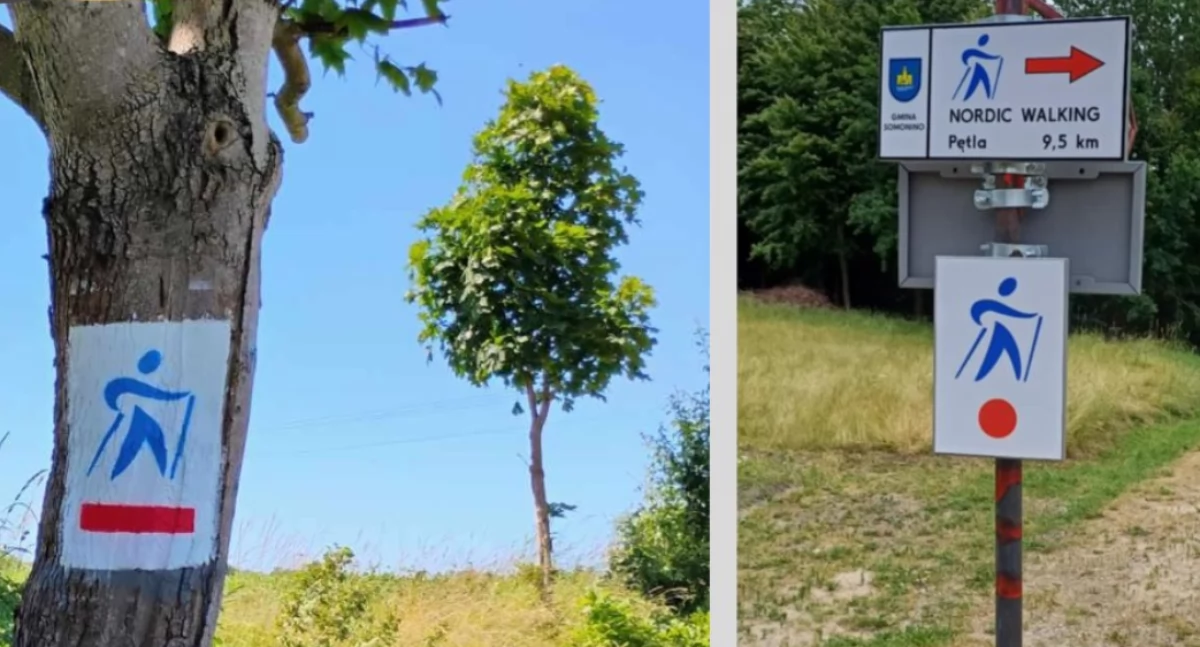 Zapowiedzi, Poznaj szlak nordic walking gminie Somonino wspólny spacer lipca - zdjęcie, fotografia