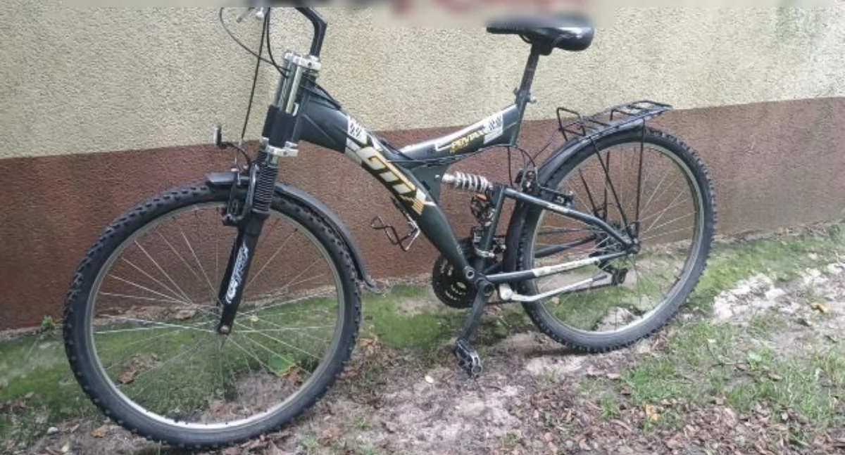 Kronika policyjna, Nietrzeźwy narkotykami jechał znalezionym lesie rowerze - zdjęcie, fotografia
