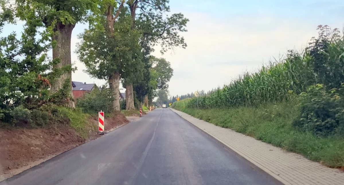 Czaple. Remont ul. Żurawia