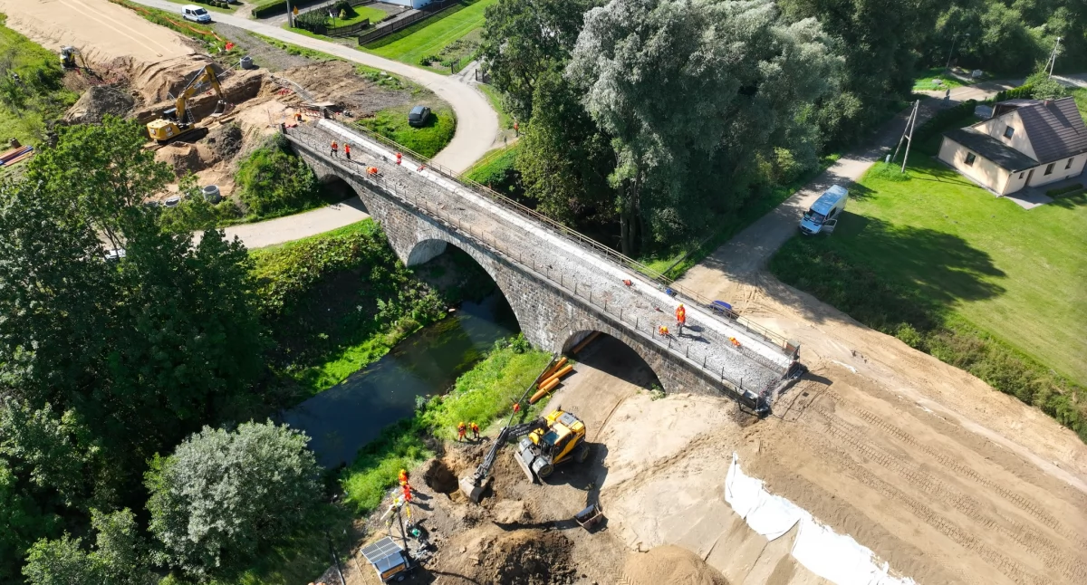 Inwestycje, budowa przystanku Somonino Bernardyno - zdjęcie, fotografia