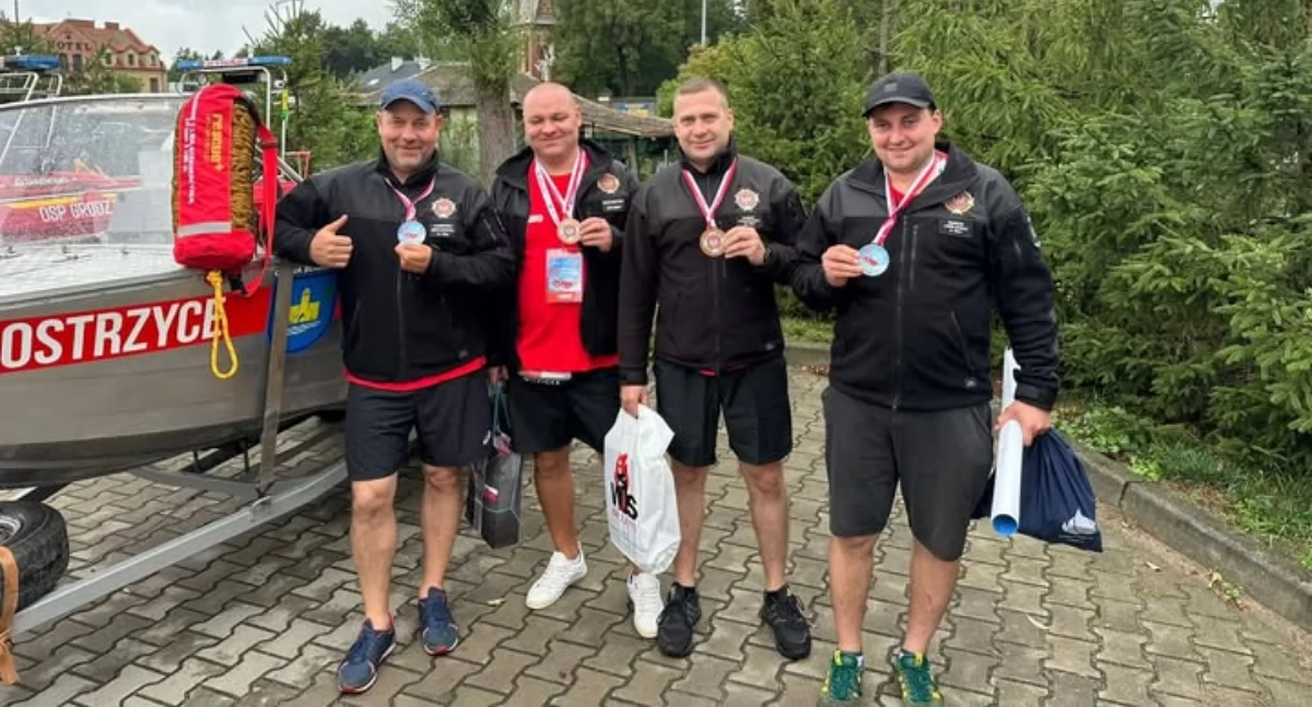 Straż pożarna, drużyny powiatu walczyły Mistrzostwach Polski - zdjęcie, fotografia