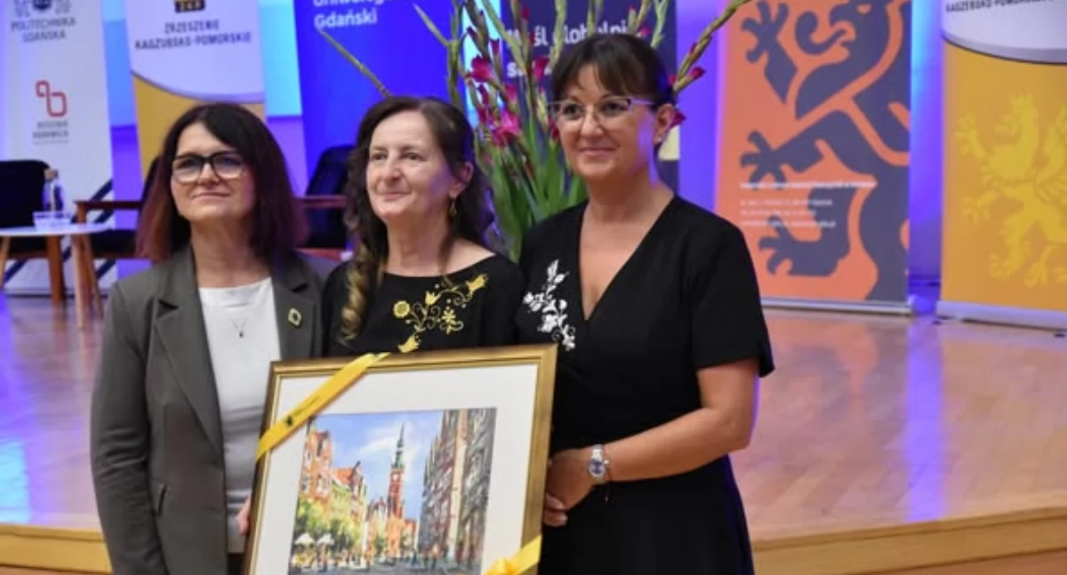 Kaszubszczyzna, Emilia Maszke wyróżniona Bëlny Szkólny - zdjęcie, fotografia