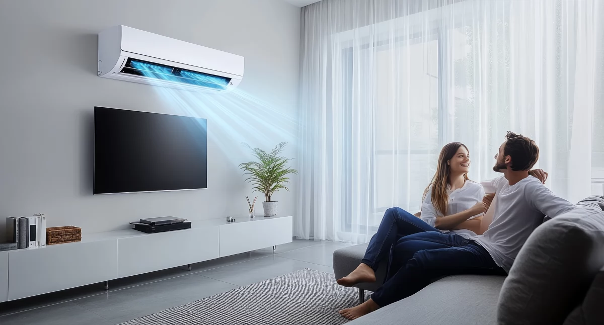 Biznes i finanse, Klimatyzacja Samsung nowoczesne rozwiązania komfortu biurze - zdjęcie, fotografia