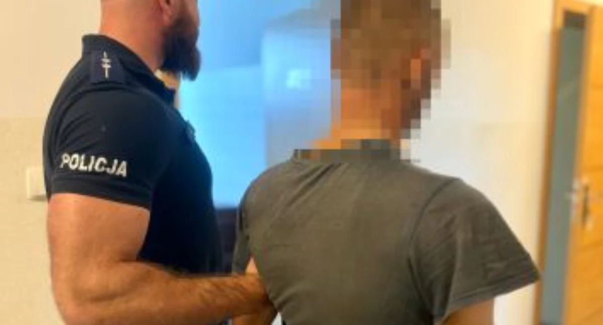 Kronika policyjna, widok policjantów próbował uciec zdołał Najbliższe miesiące spędzi areszcie - zdjęcie, fotografia