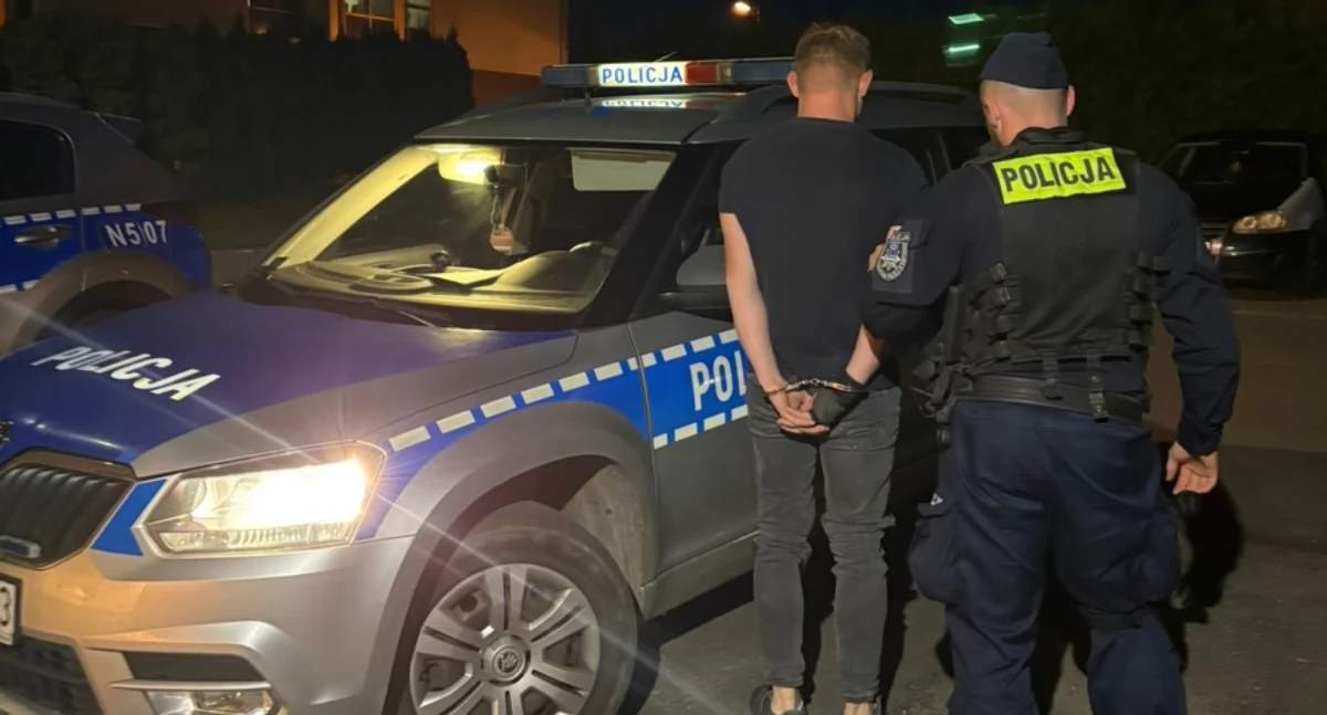 Kronika policyjna, Przyjechał przesłuchanie więzieniu zostanie - zdjęcie, fotografia