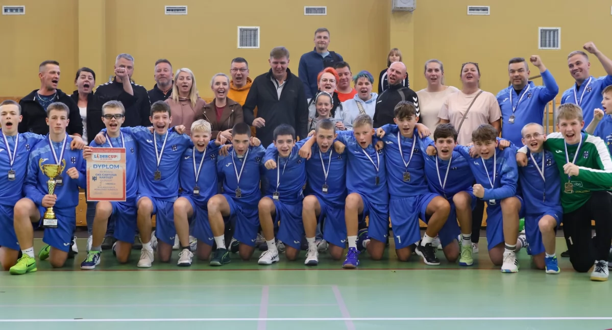 Piłka ręczna, Piłka Reczna Młodzicy Cartusii triumfują Sławnie - zdjęcie, fotografia