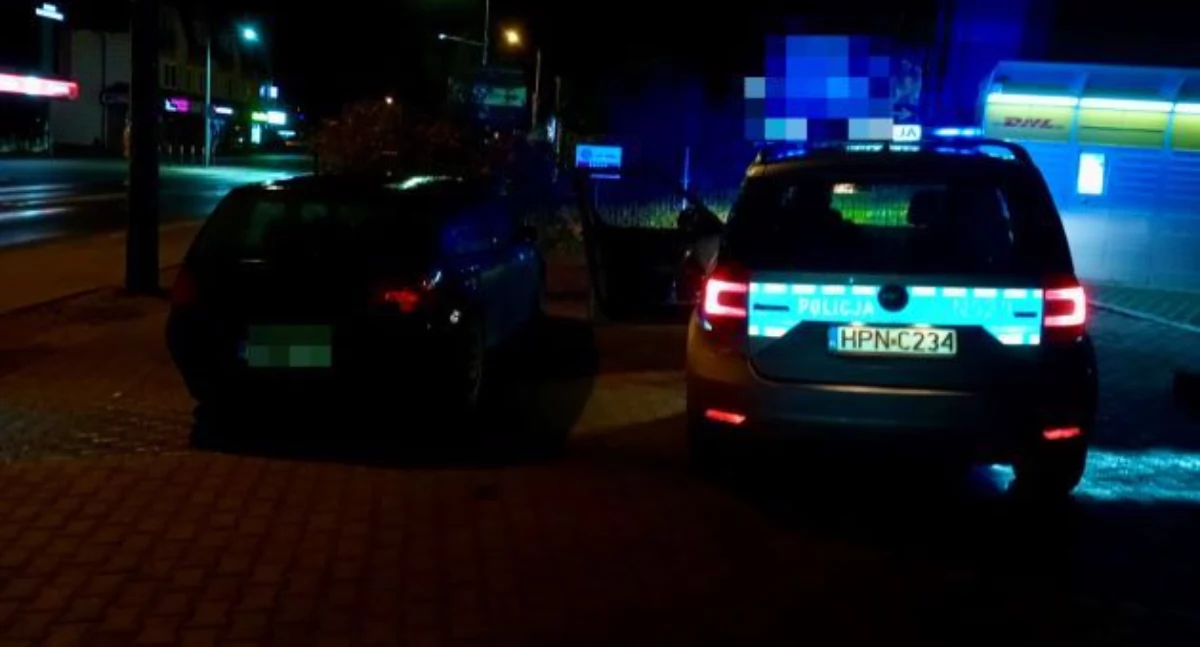 Kronika policyjna, organizmie miał promile fotelem narkotyki - zdjęcie, fotografia