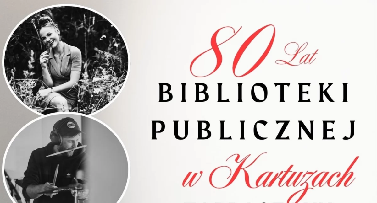 Zapowiedzi, Biblioteka Publiczna Kartuzach świętuje lecie jubileuszowy koncert - zdjęcie, fotografia
