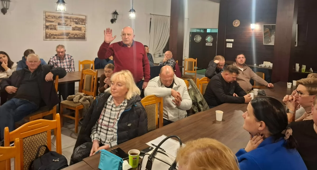 Wieści z samorządów, Goręczyno Mieszkańcy debatowali najpilniejszych potrzebach podczas zebrania wiejskiego - zdjęcie, fotografia