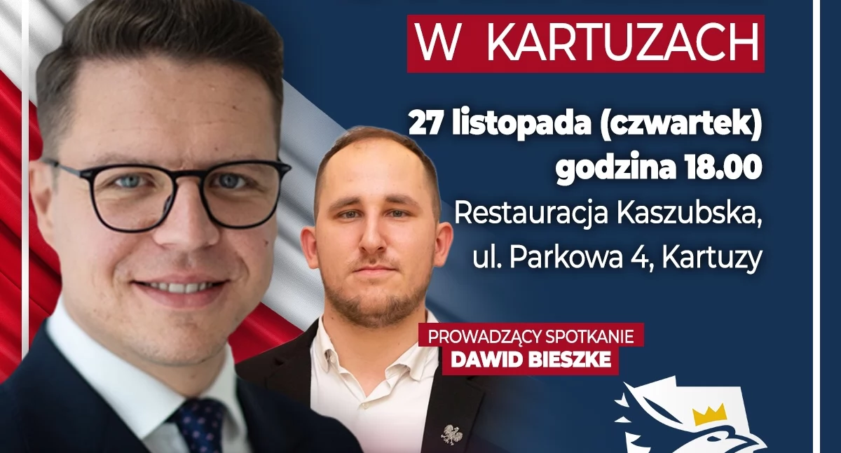 Polityka, Kartuzy Spotkanie otwarte posłem Krzysztofem Szymańskim - zdjęcie, fotografia