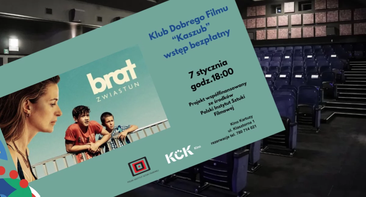 Zapowiedzi, „Brat” ekranie Kartuzy kolejny seans Klubie Dobrego Filmu „Kaszub” - zdjęcie, fotografia