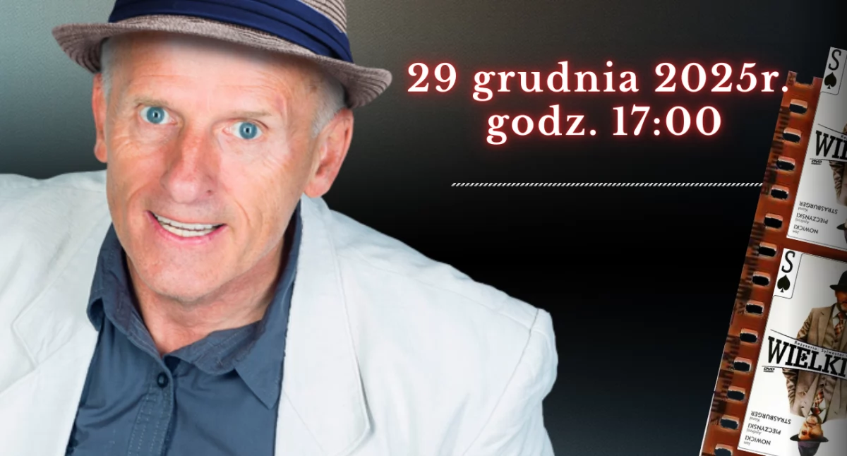 Zapowiedzi, Rogiem Chmielnie zaprasza spotkanie aktorem Andrzejem Pieczyńskim - zdjęcie, fotografia