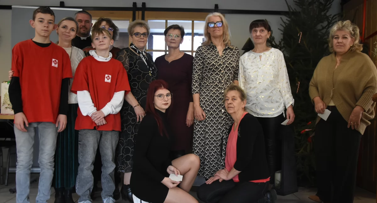 Akcje społeczne i charytatywne, Boże Narodzenie wspólnocie Wigilia osób samotnych Żukowie - zdjęcie, fotografia