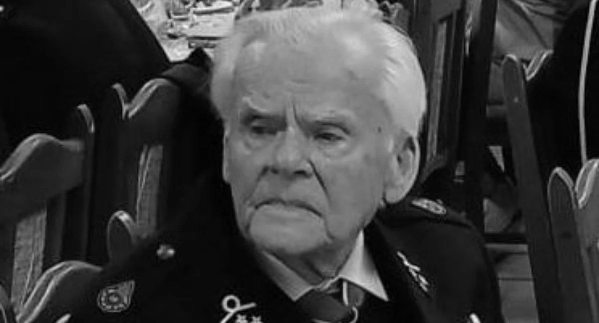 Straż pożarna, żyje Władysław Nestor strażaków Somonina miał - zdjęcie, fotografia