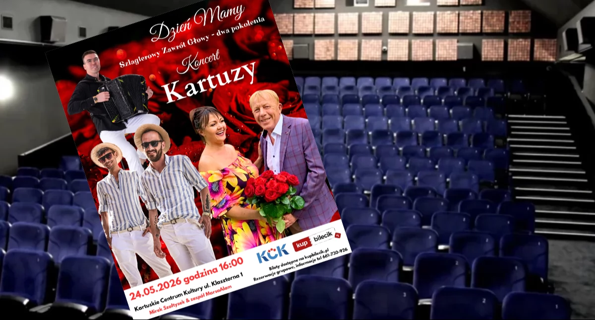 Zapowiedzi, Szlagierowy Zawrót Głowy pokolenia koncert Kartuskim Centrum Kultury - zdjęcie, fotografia