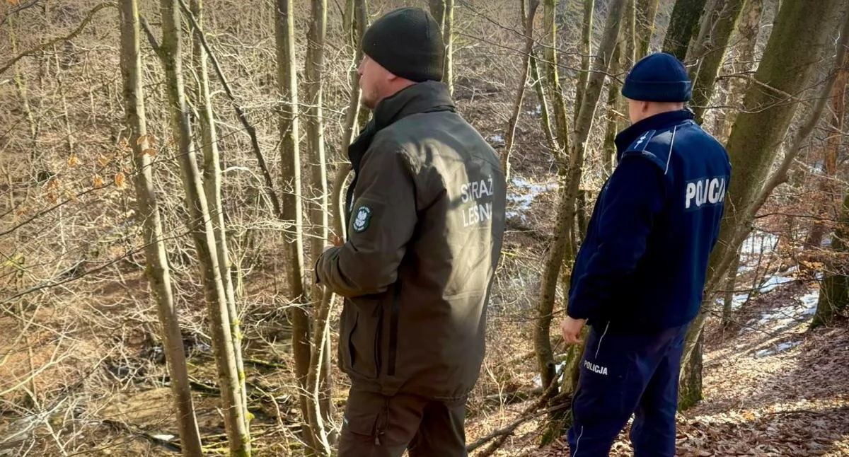 Ochrona środowiska i ekologia, Wspólne działania przeciwko kłusownictwu Akcja Wieniec powiecie kartuskim - zdjęcie, fotografia