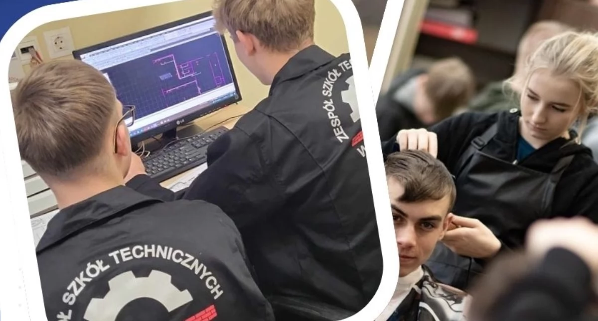 Szkoły średnie, wygląda nauka technikum Zespół Szkół Technicznych Kartuzach zaprasza Otwarte - zdjęcie, fotografia