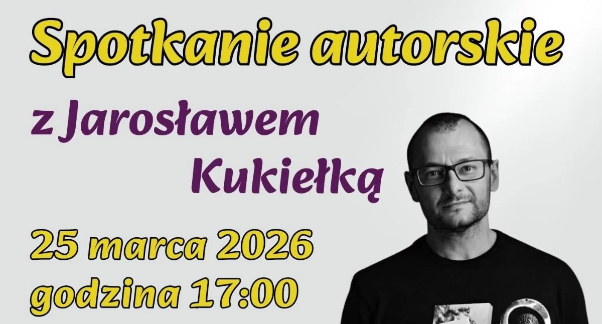 Zapowiedzi, Spotkanie autorskie Jarosławem Kukiełką Fantastyczny wieczór kartuskiej bibliotece - zdjęcie, fotografia