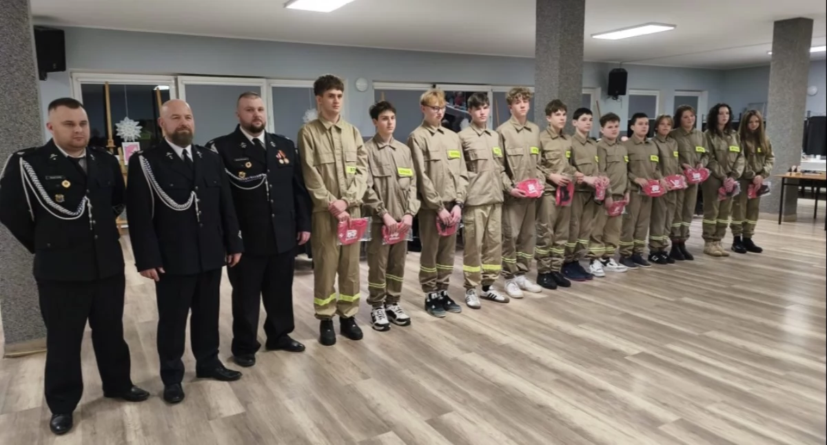 Straż pożarna, Uhonorowali zasłużonych wybrali władze Zebranie Banino - zdjęcie, fotografia