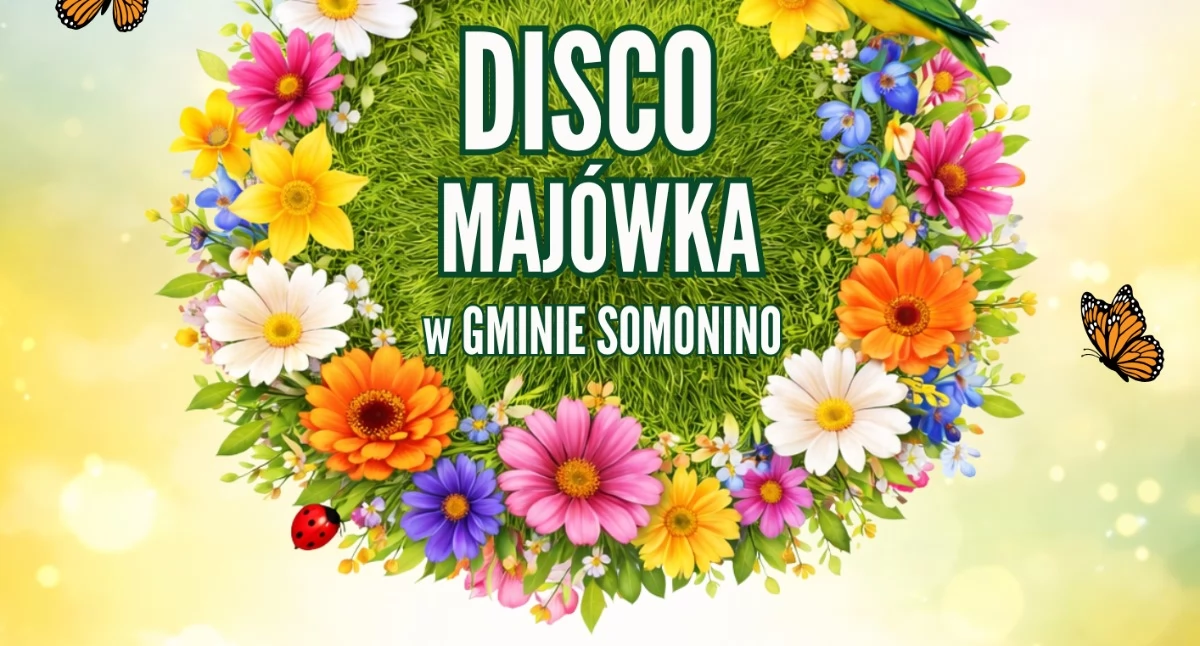 Zapowiedzi, Disco biesiada dobra zabawa Majówka Gminie Somonino - zdjęcie, fotografia