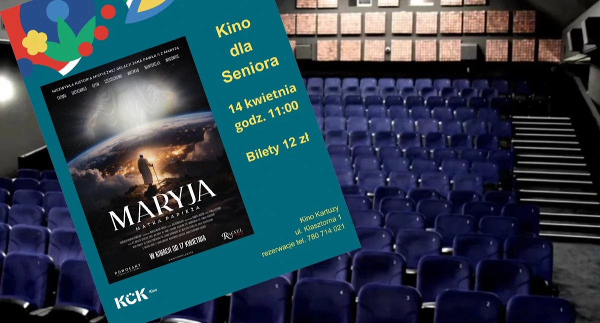 Zapowiedzi, „Maryja Matka Papieża” kartuskim Kinie Seniora - zdjęcie, fotografia