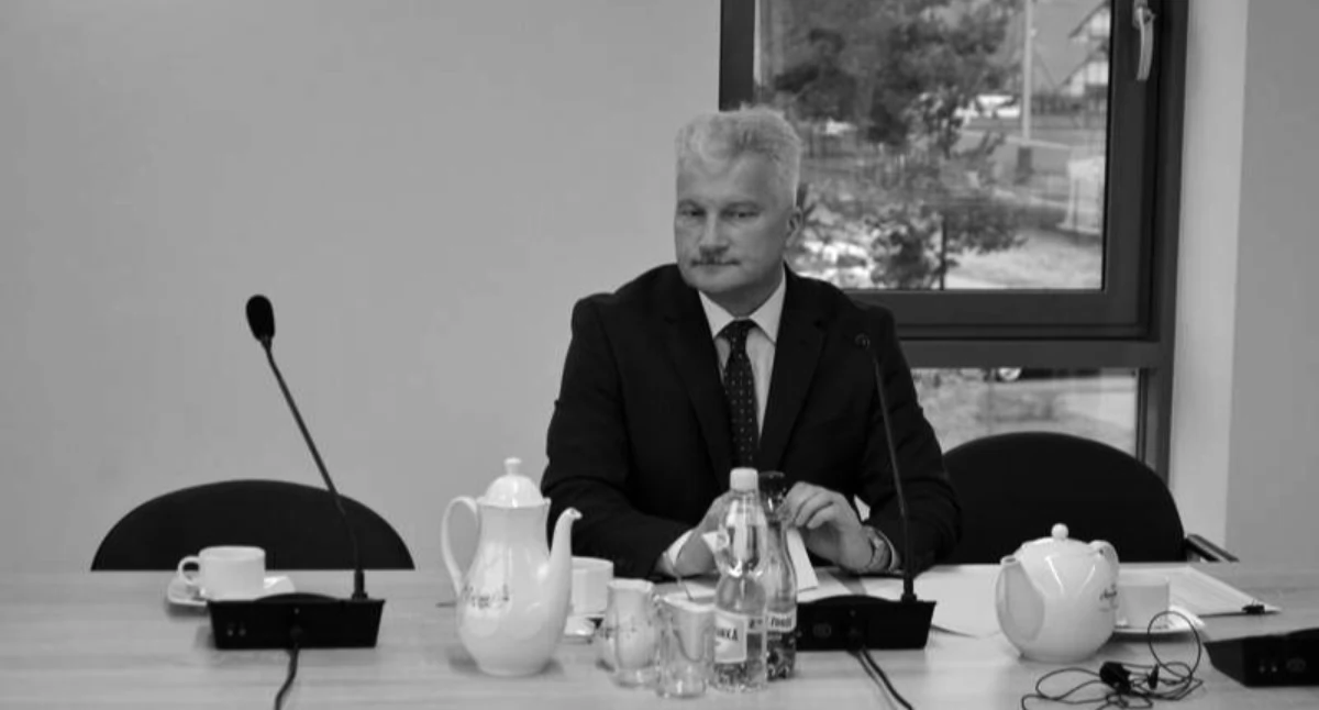 Odeszli od nas..., gminie Stężyca żałoba śmierci Stefana Literskiego - zdjęcie, fotografia