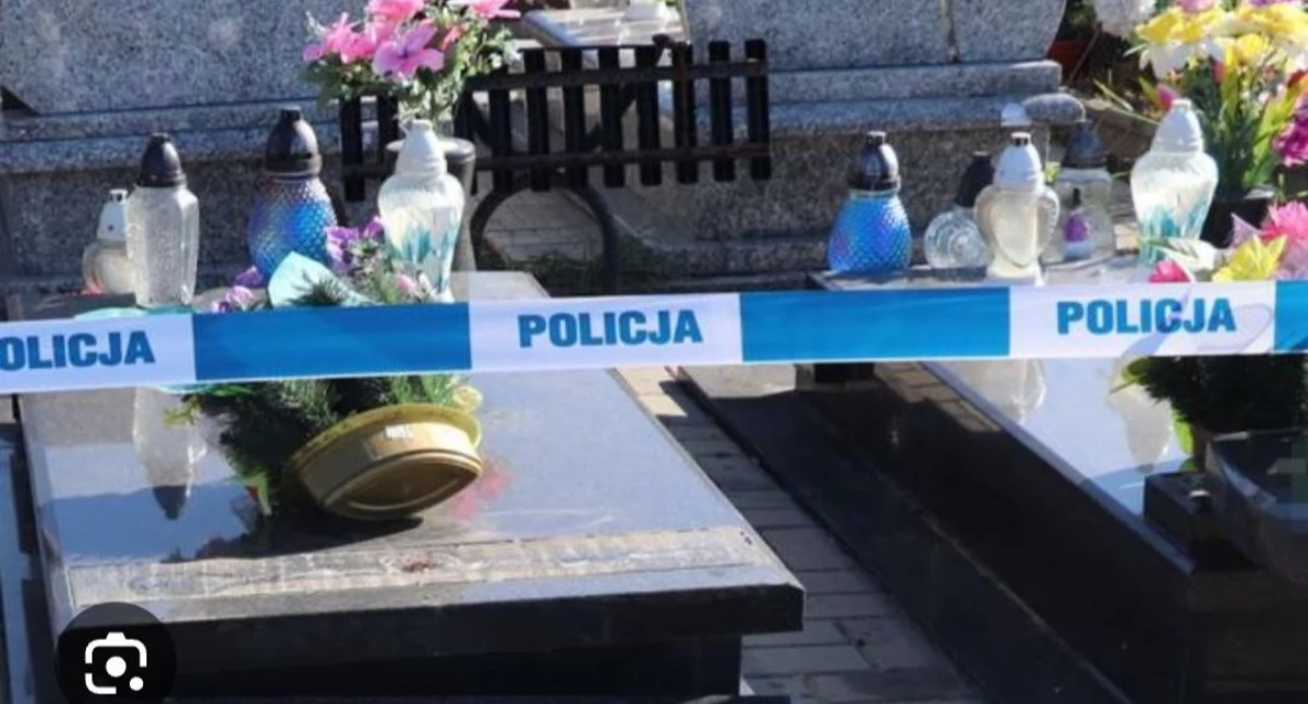 Kronika policyjna, Zuchwała kradzież cmentarzu Policja szuka pokrzywdzonych - zdjęcie, fotografia